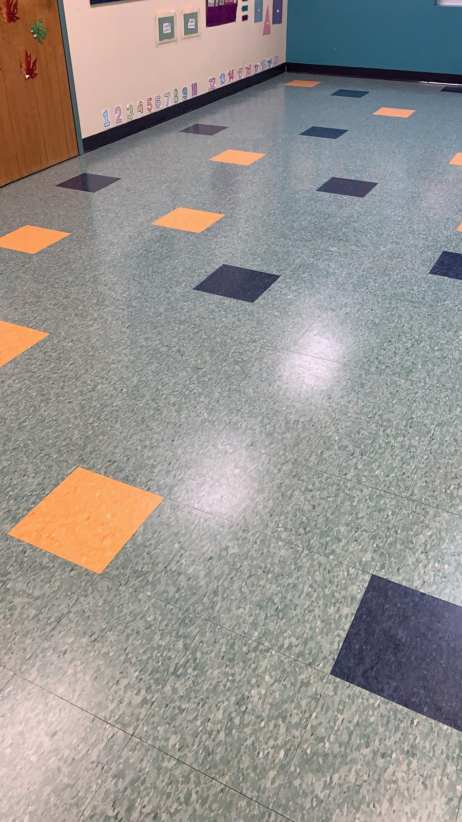 Exam room before and after professional clinical cleaning